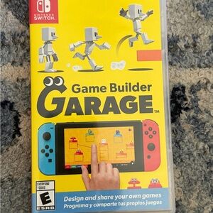 Nintendo Game Builder Garage - Yellow Cover